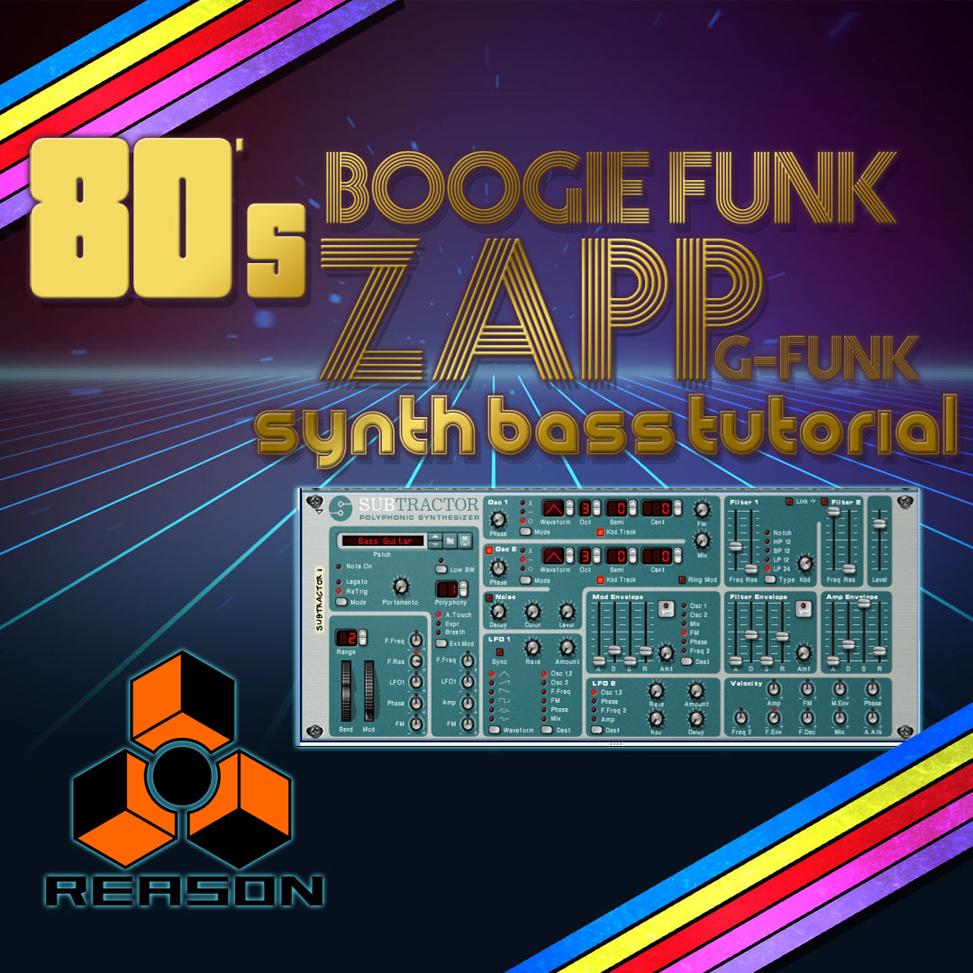 Reason tutorial - Boogie Funk Bass
